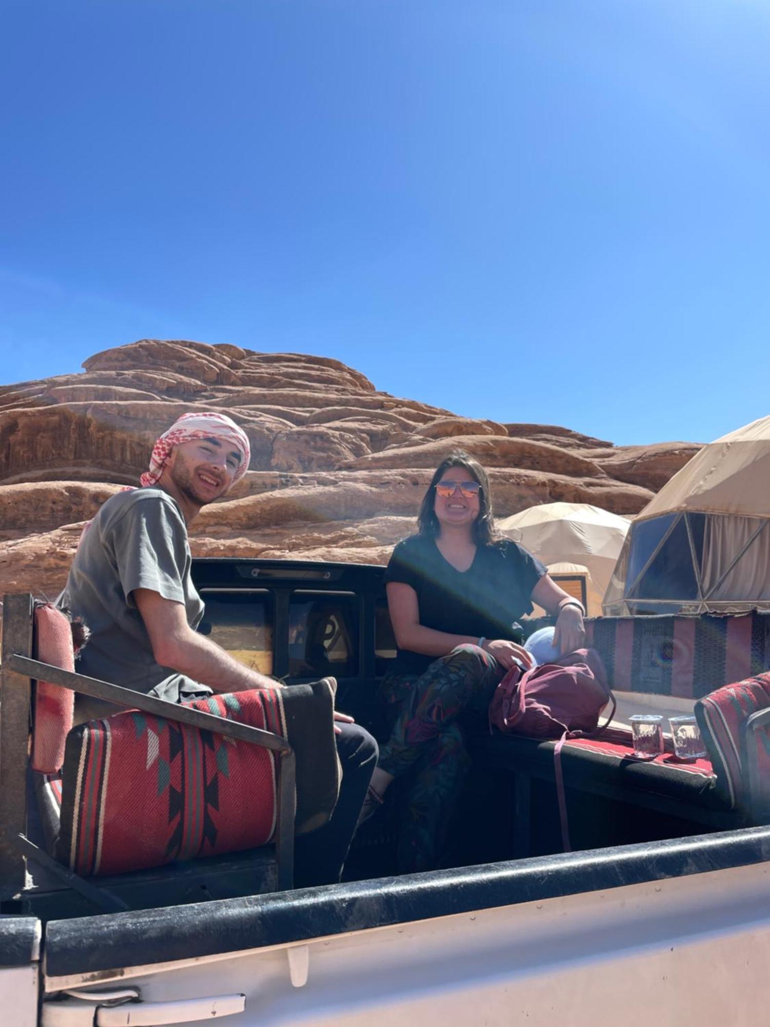 Zarb Desert Camp Wadi Rum Bagian luar foto